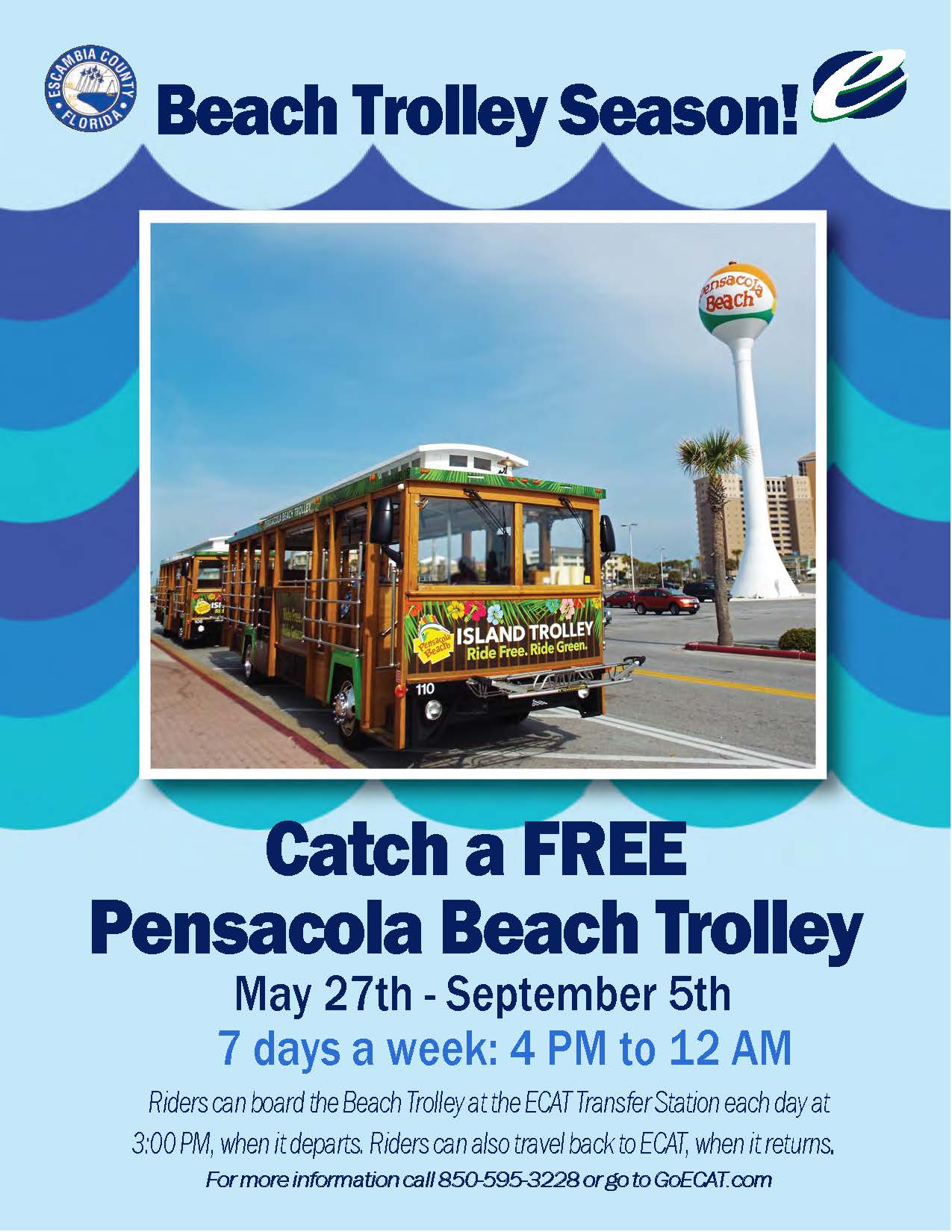Pensacola Beach Trolley