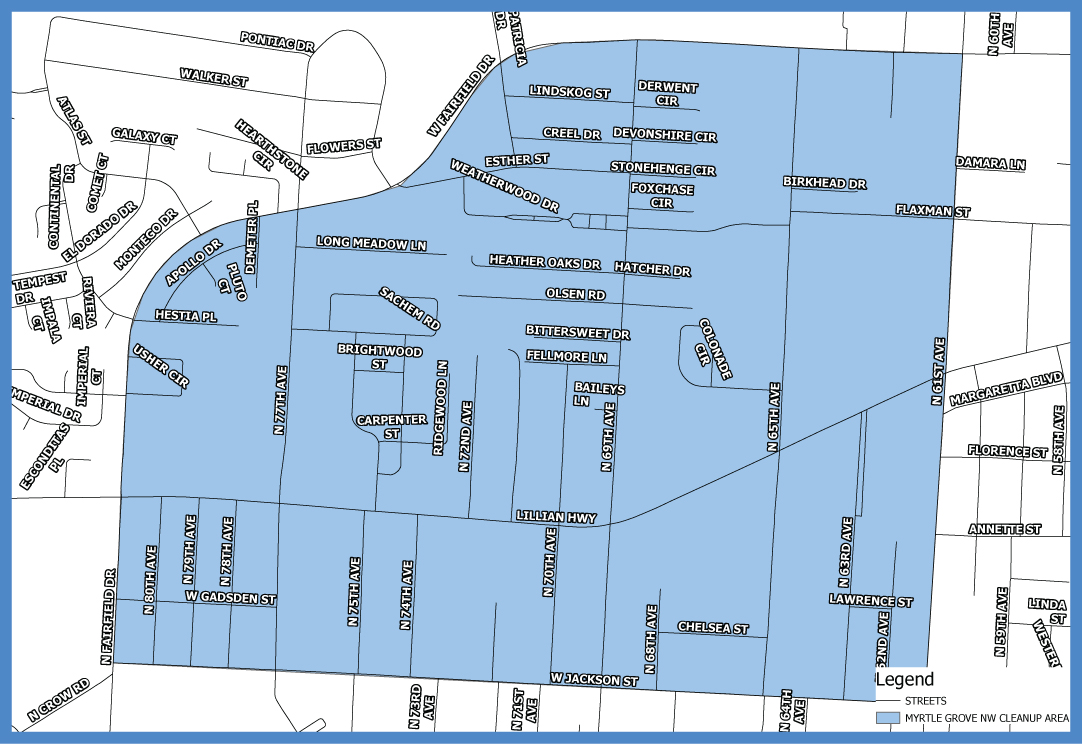 Myrtle Grove Northwest Neighborhood Cleanup