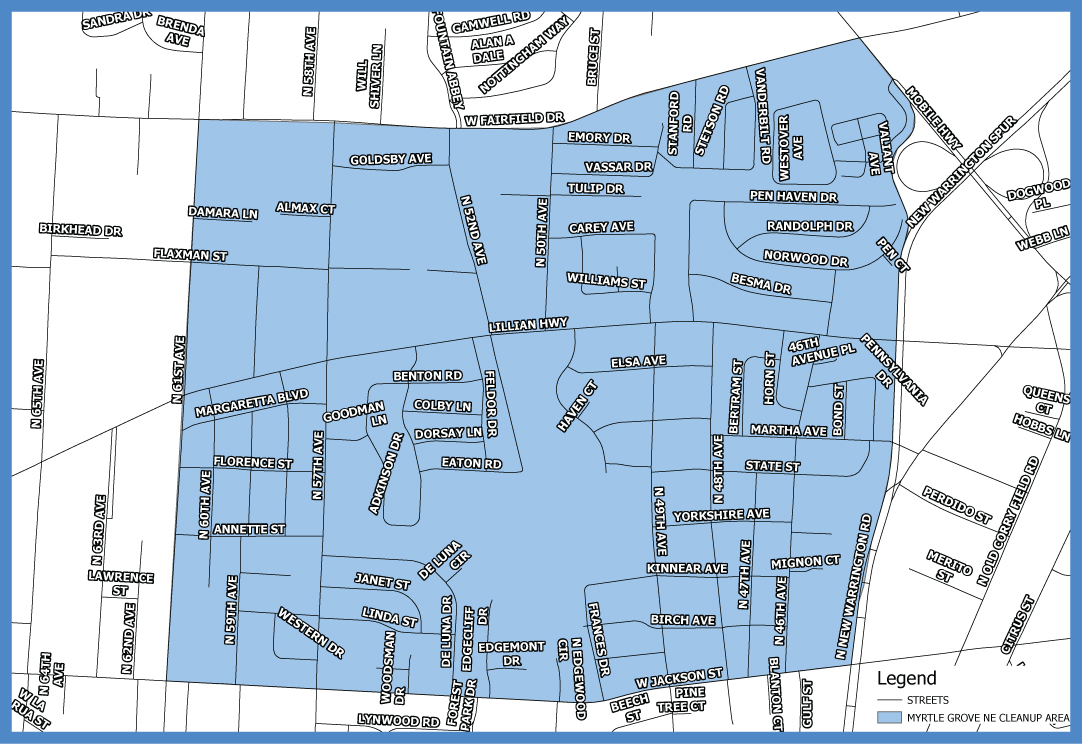 Myrtle Grove Northeast Neighborhood Cleanup