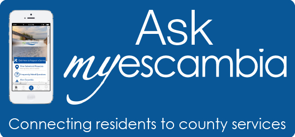 Ask MyEscambia button