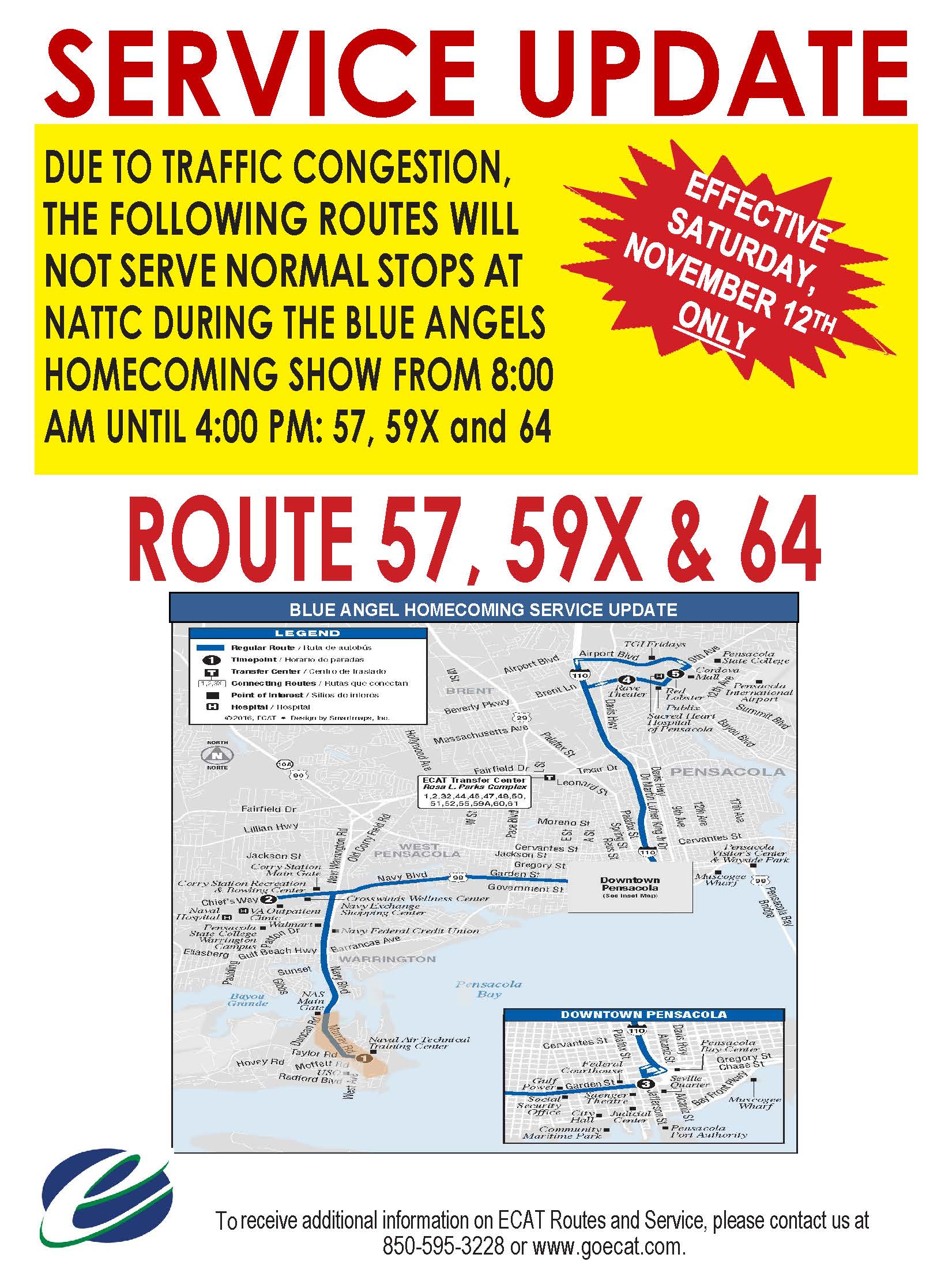 Route 59X UPDATE