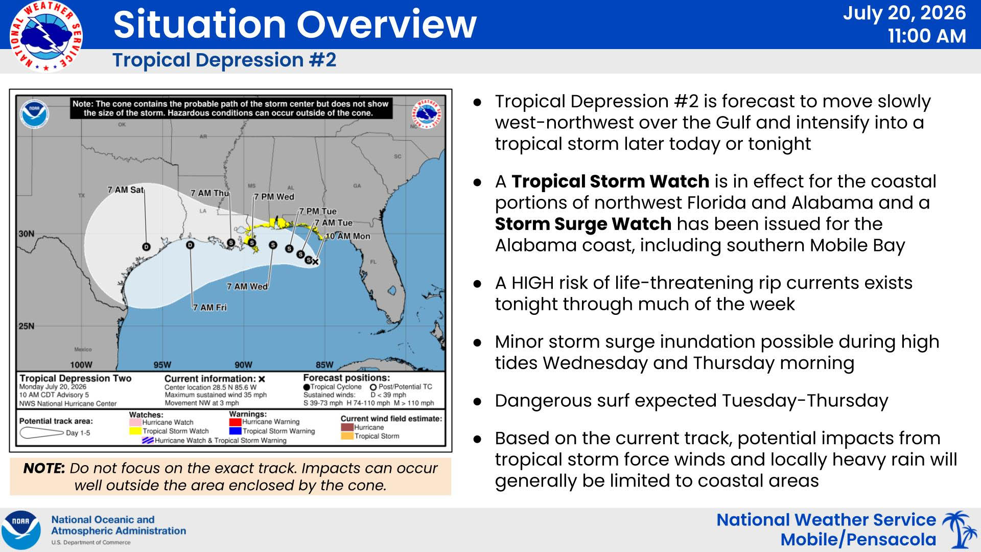 Tropical Depression 2 Tropical Depression 2