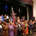 District 3 Commissioner Lumon May speaks at the Black History Month Program at the Brownsville Community Center on Feb. 28, 2019.