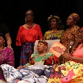 Seniors perform at the Black History Month Program at the Brownsville Community Center on Feb. 28, 2019.