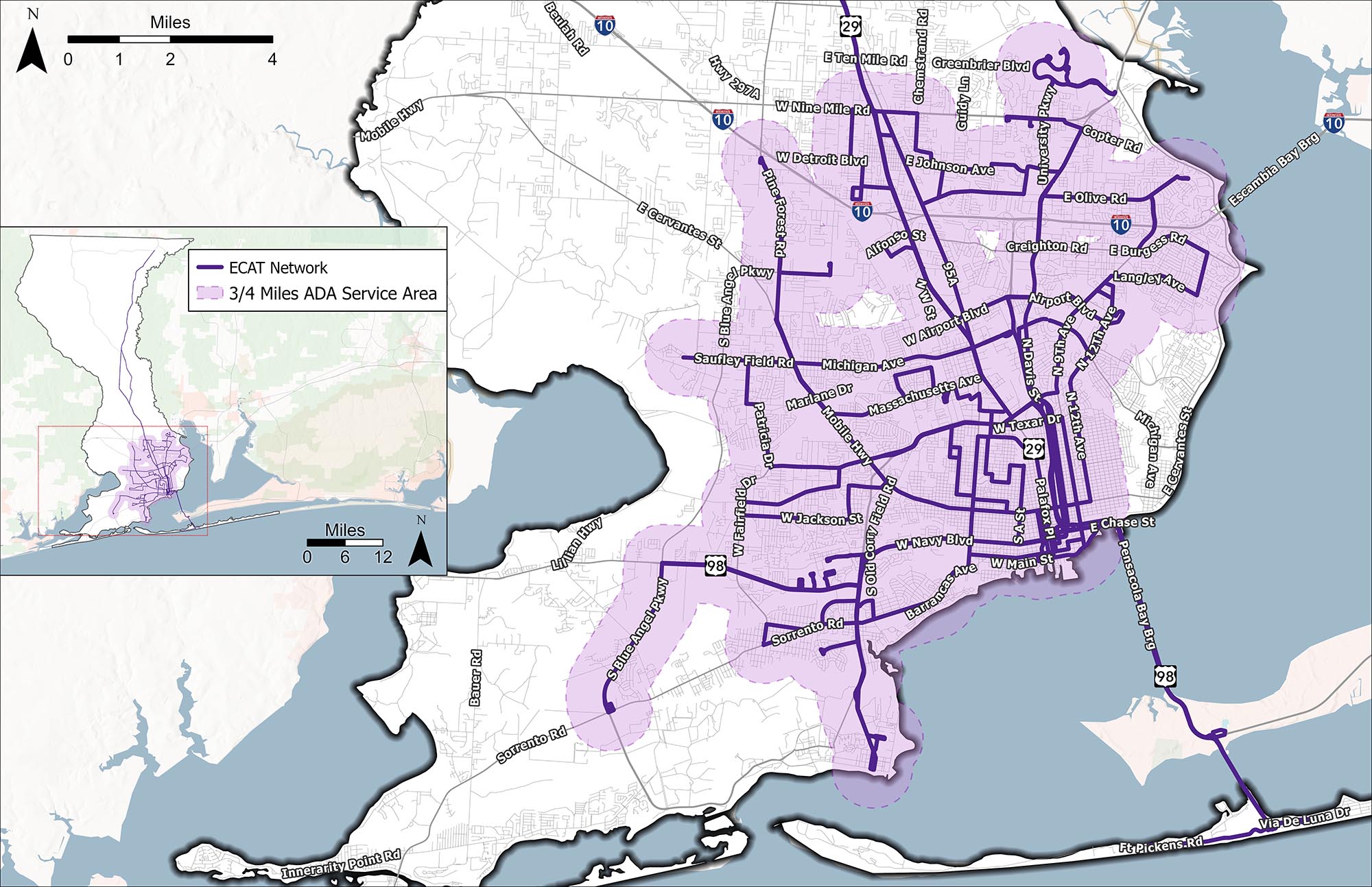 Current ECAT Network with ADA